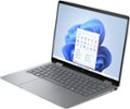 Left Zoom. HP - Envy 2-in-1 14" Wide Ultra XGA Touch-Screen Laptop - Intel Core Ultra 5 - 16GB Memory - 512GB SSD - Meteor Silver.