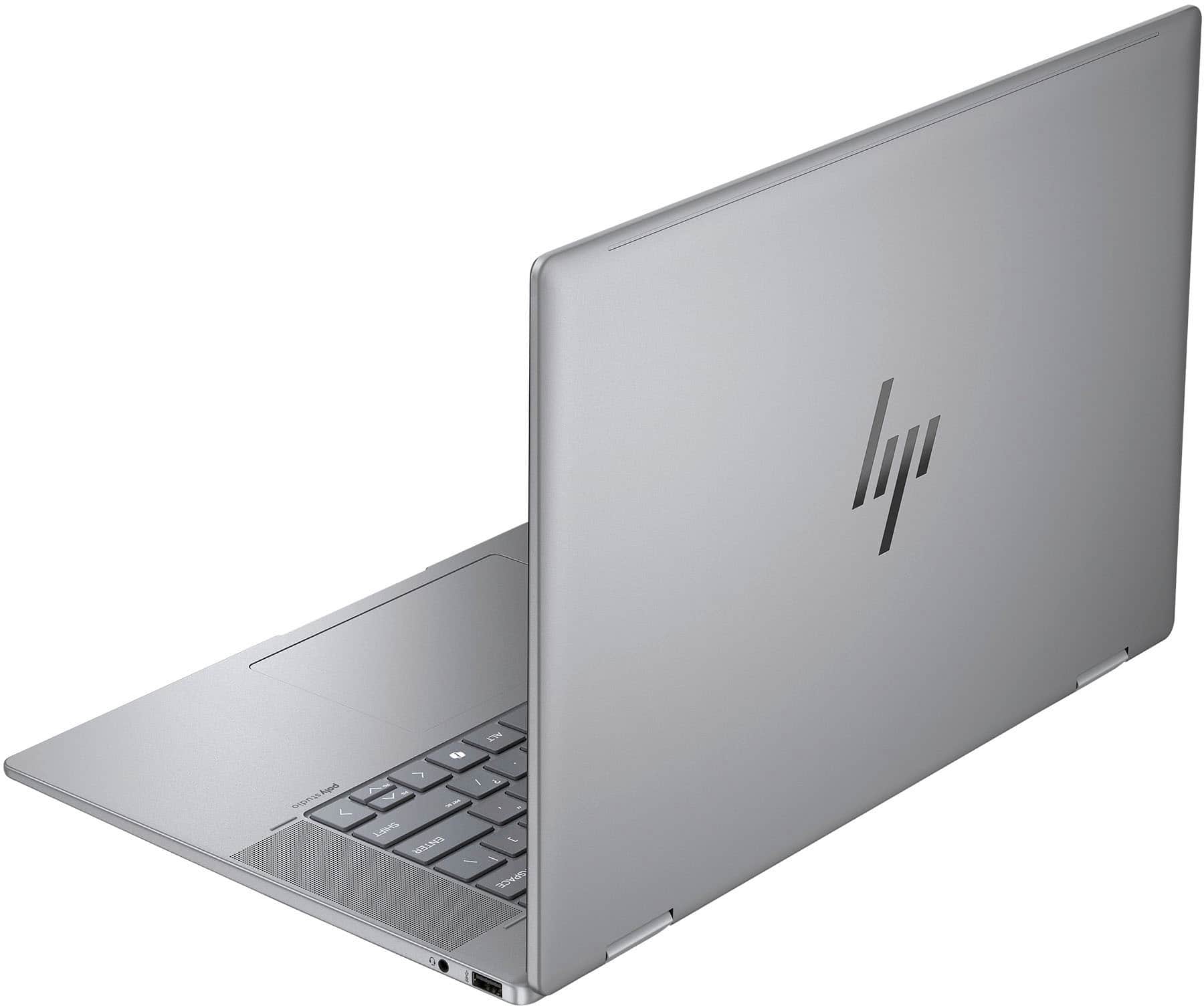 Alt View 1. HP - Envy 2-in-1 16" Wide Ultra XGA Touch-Screen Laptop - AMD Ryzen 5 - 8GB Memory - 512GB SSD - Meteor Silver.
