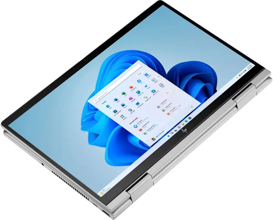 Alt View 7. HP - Envy 2-in-1 14" Full HD Touch-Screen Laptop - Intel Core 7 - 16GB Memory - 512GB SSD - Natural Silver.