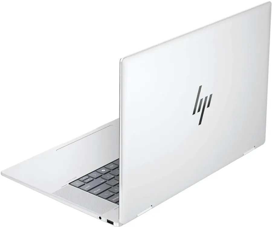 Alt View 3. HP - Envy 2-in-1 16" Wide Ultra XGA Touch-Screen Laptop - Intel Core Ultra 7 - 16GB Memory - 1TB SSD - Glacier Silver.