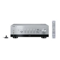 Yamaha - Bluetooth 240-Watt 2.0-Channel Network Stereo Receiver with Remote - Silver - Front_Zoom