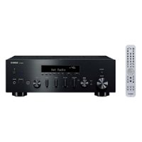 Yamaha - Bluetooth 120-Watt 2.0-Channel Network Stereo Receiver with Remote - Black - Front_Zoom