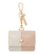 Front Zoom. Anne Klein - Faux Leather Keychain Case for Apple AirPods Pro - Blush/Cream.