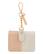 Alt View 11. Anne Klein - Faux Leather Keychain Case for Apple AirPods Pro - Blush/Cream.