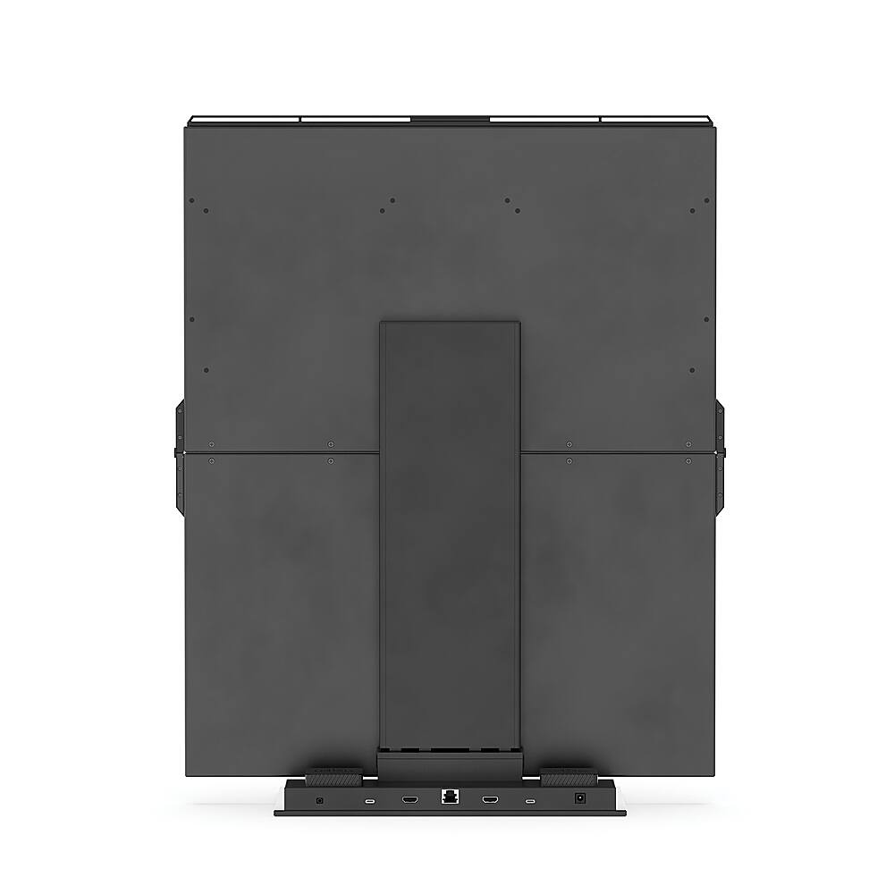 Back. Mobile Pixels - Geminos T FHD 24" LCD Monitor - Black.