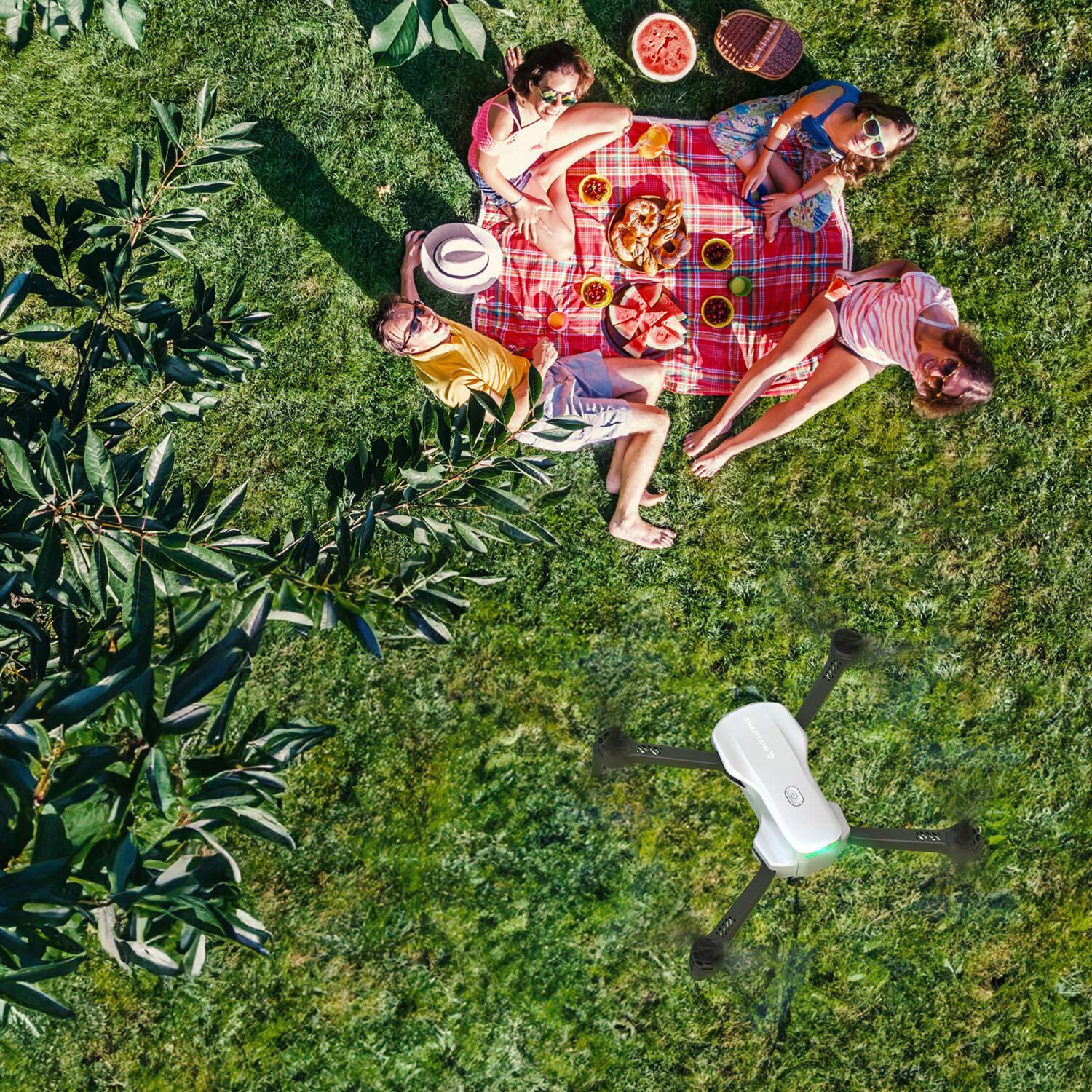 Alt View 17. Snaptain - E10 1080P Drone with Remote Controller - Gray.