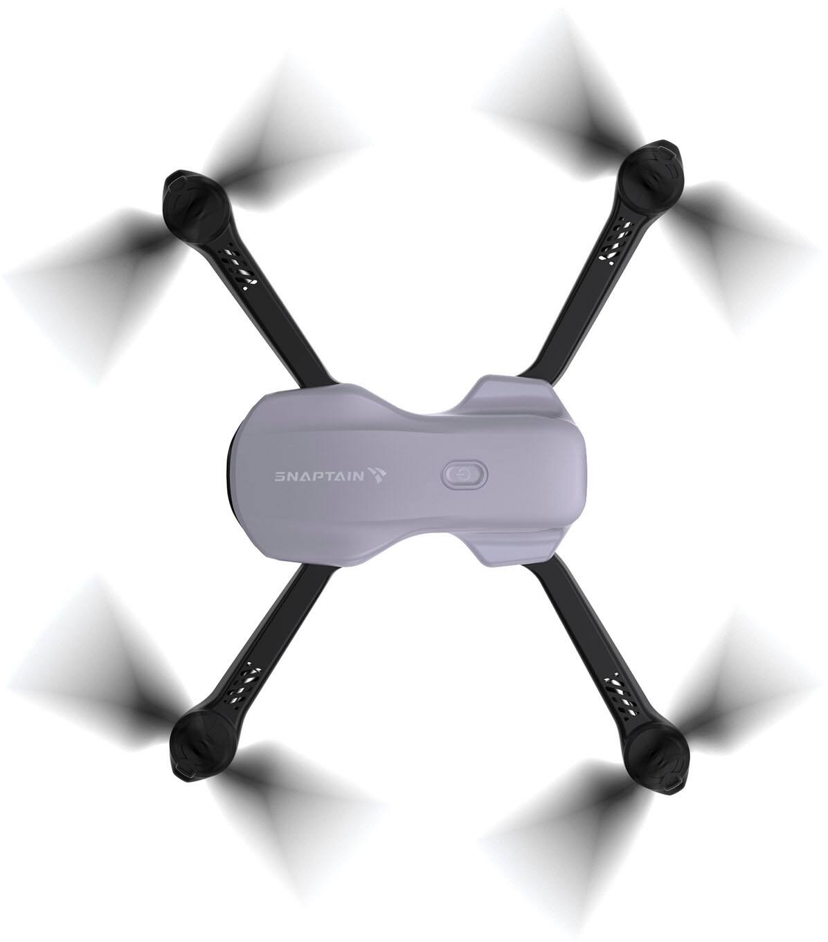 Left. Snaptain - E10 1080P Drone with Remote Controller - Gray.