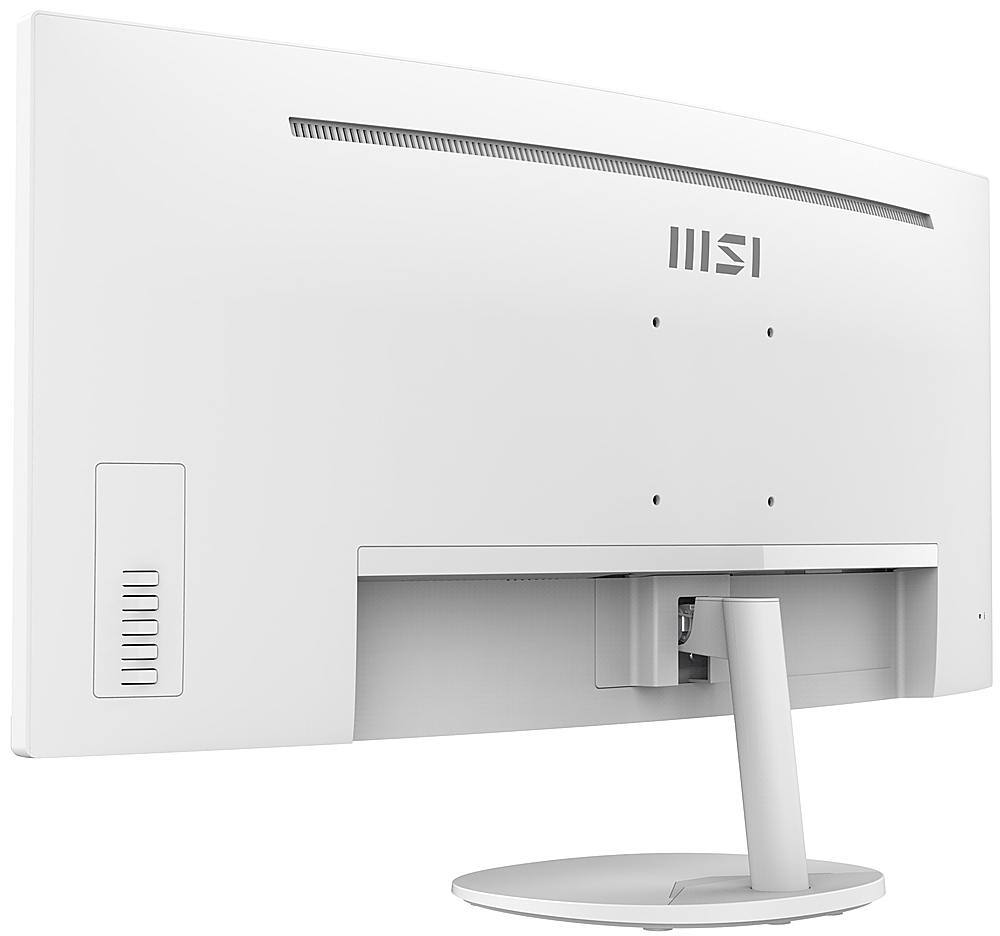 Alt View 13. MSI - Pro MP341CQW 34" Curved UWQHD 100Hz 1ms FreeSync Monitor ,Built-in Speakers  (DisplayPort, HDMI, ) - Matte White.