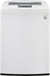 Front Zoom. LG - 4.1 Cu. Ft. 8-Cycle High-Efficiency Top-Loading Washer - White.