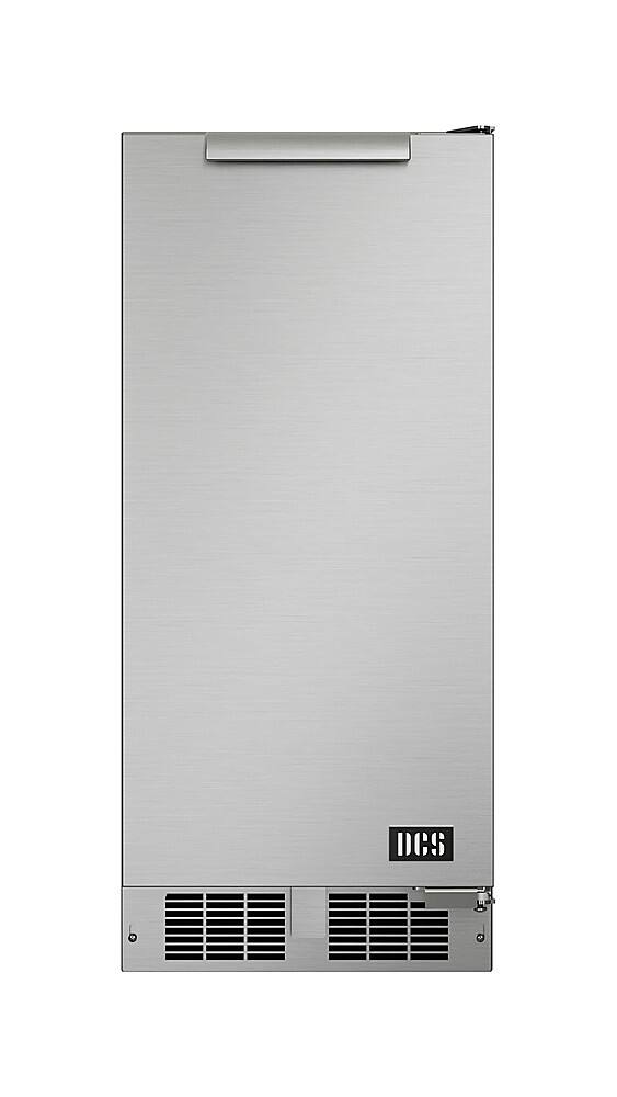 Front. DCS - 15 in Outdoor Ice Machine, Right Hinge - Stainless Steel.