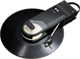 Audio-Technica - AT-SB727-BK Sound Burger Portable Turntable - Black - Front_Zoom