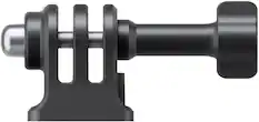 Angle. Insta360 - 3-Prong to 1/4" Adapter - Black.