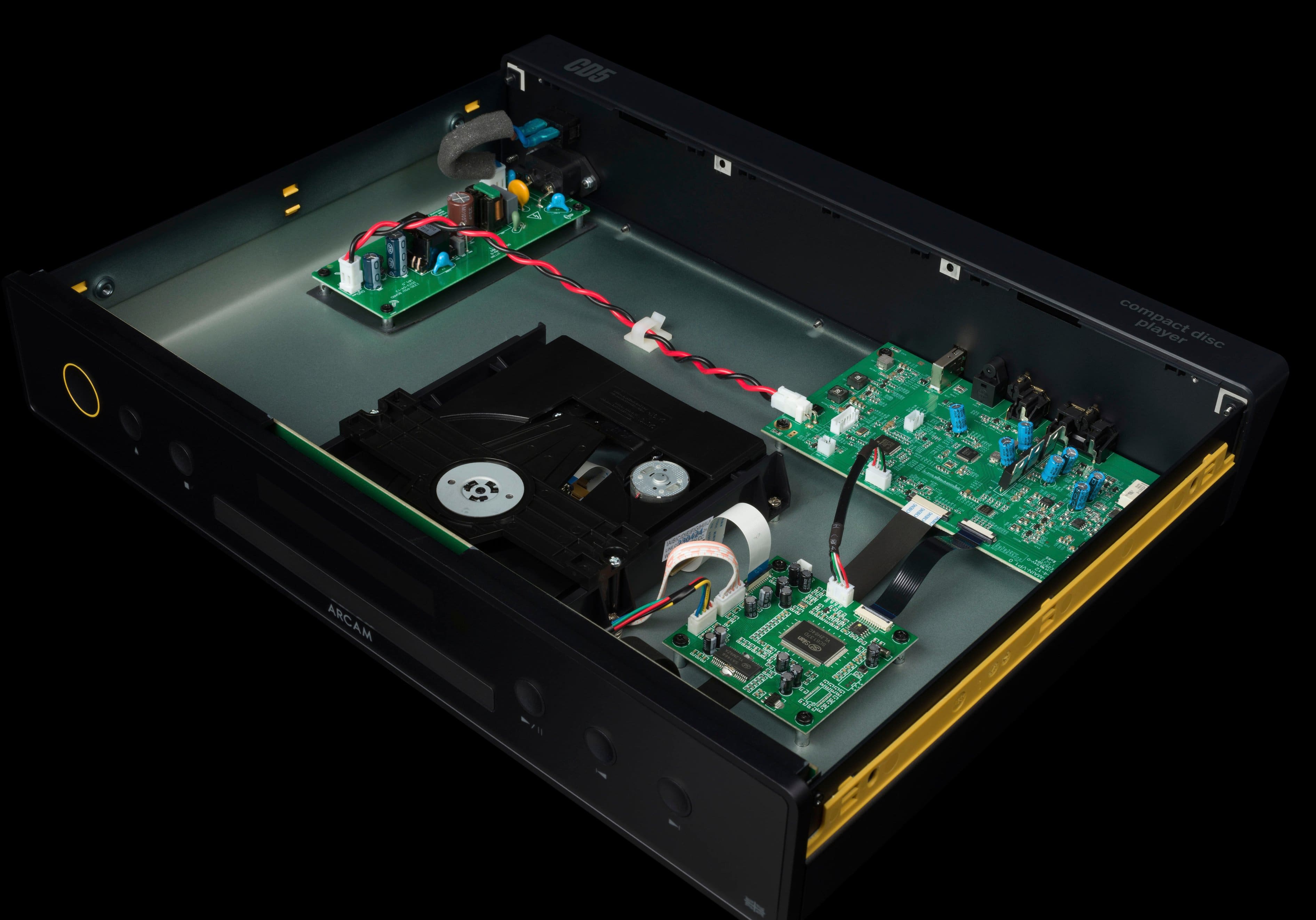 Alt View 14. Arcam - CD5 Compact Disc Player - Black.