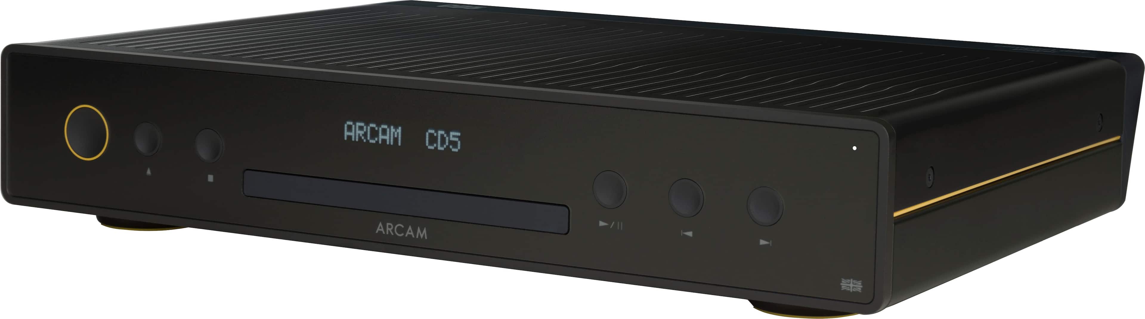Left. Arcam - CD5 Compact Disc Player - Black.