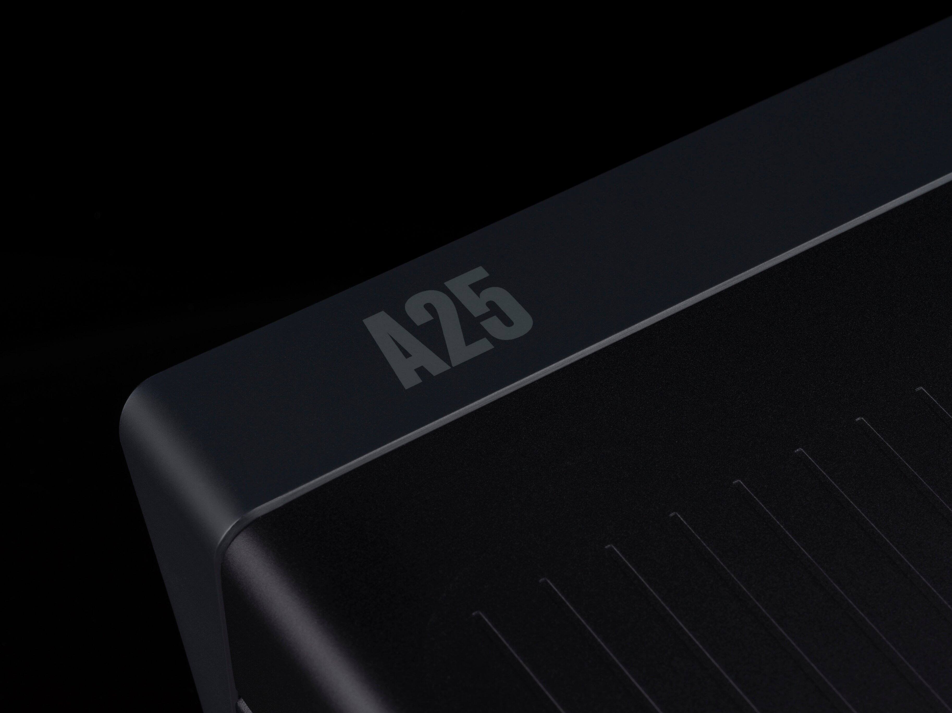 Alt View 17. Arcam - A25 100W Integrated Amplifier - Black.