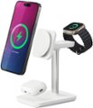 Front Zoom. JOURNEY - TRIO ULTRA 3-in-1 Fast Wireless Charging Station - White.