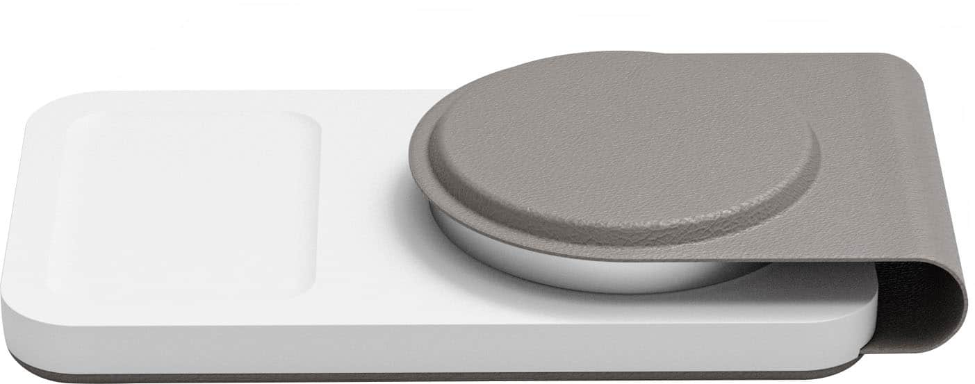 Alt View 14. JOURNEY - SWIV 3-in-1 Foldable Wireless Charging Station - White.