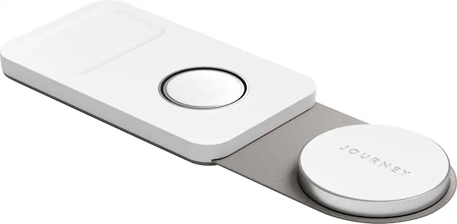 JOURNEY SWIV in Foldable Wireless Charging Station White