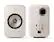 Front. KEF - LSXII LT Wireless Speakers (Pair) - Stone White.