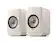 Left. KEF - LSXII LT Wireless Speakers (Pair) - Stone White.