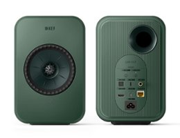 KEF - LSXII LT Wireless Speakers (Pair) - Sage Green - Front_Zoom