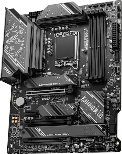 MSI Z790 GAMING PLUS WIFI (Socket LGA 1700) Intel Z790 ATX DDR5 Wi MSI Z790 GAMING PLUS WIFI (Socket LGA 1700) Intel Z790 ATX DDR5 Wi