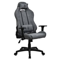 Arozzi - Torretta Soft Fabric Gaming Chair - Ash - Front_Zoom