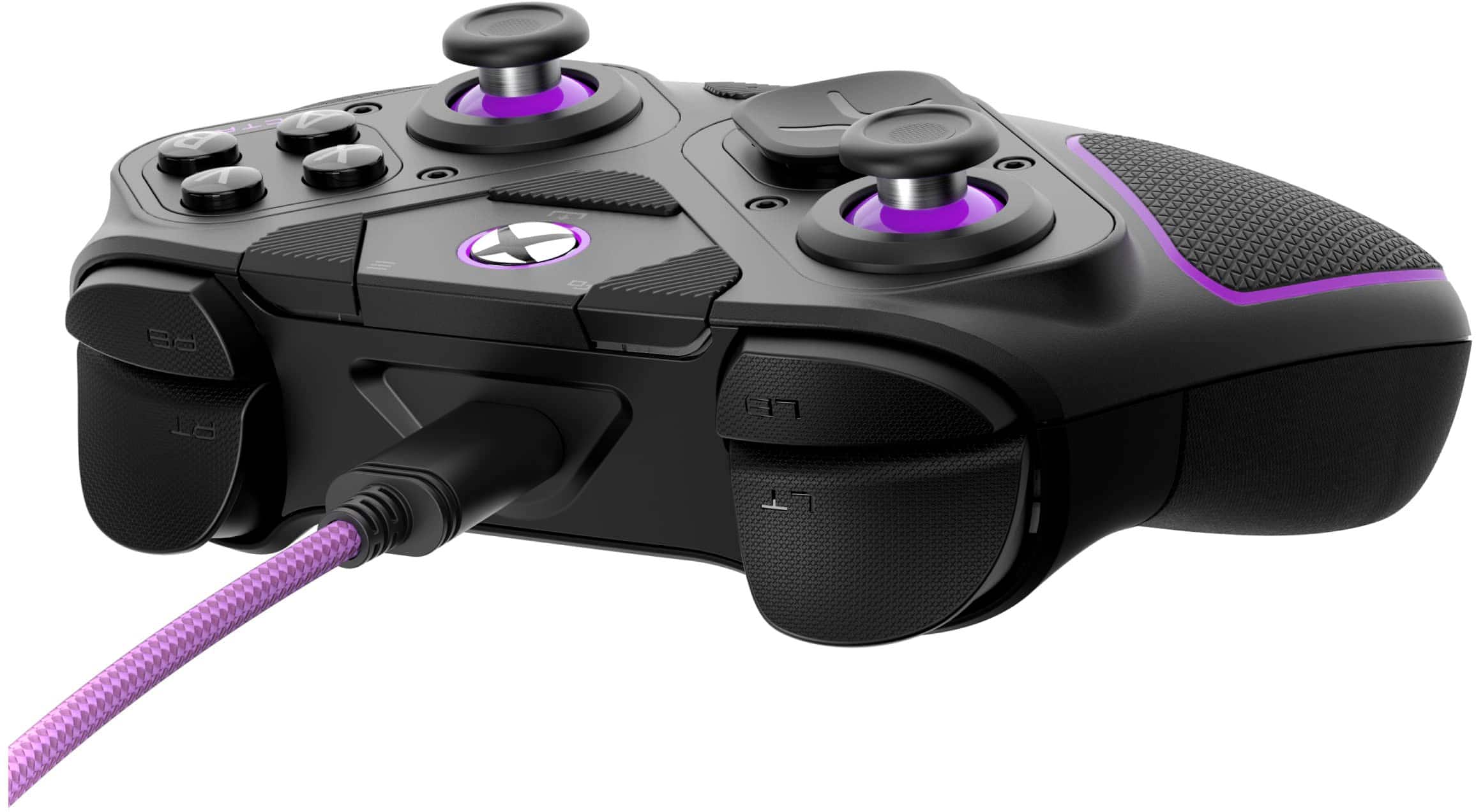 Alt View 21. PDP - Victrix Pro BFG Wireless Controller for Xbox Series X|S, Xbox One, and Windows 10/11 PC - Black.