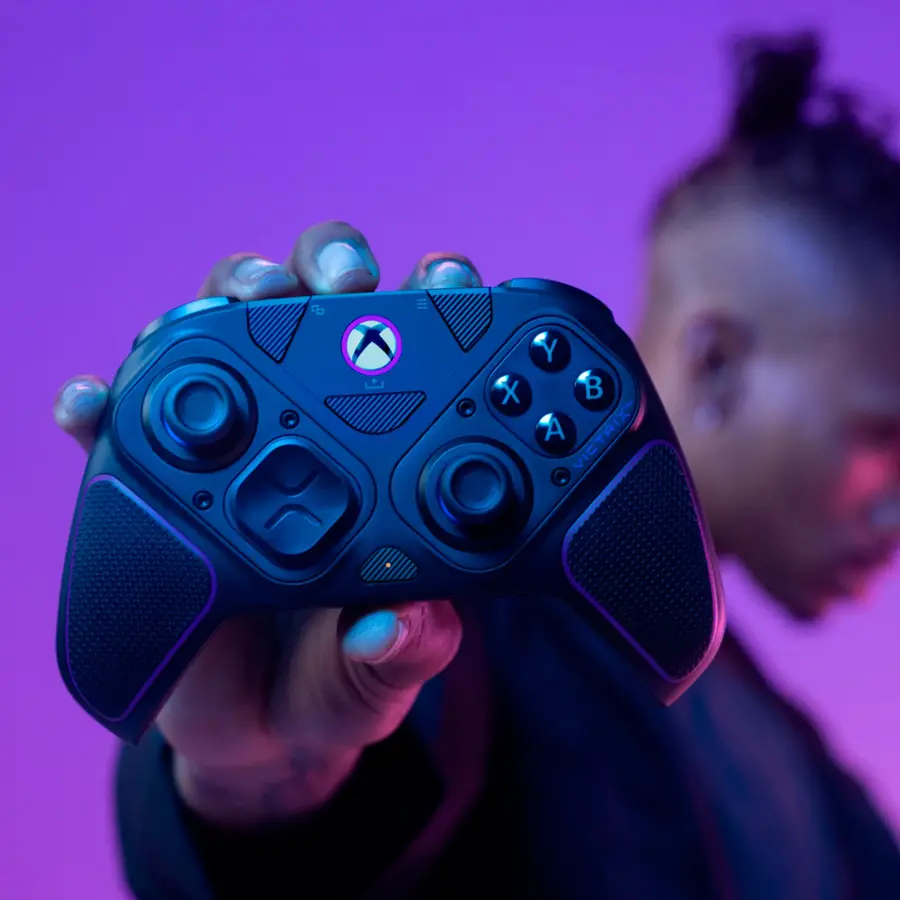 Alt View 24. PDP - Victrix Pro BFG Wireless Controller for Xbox Series X|S, Xbox One, and Windows 10/11 PC - Black.