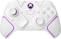 PDP - Victrix Pro BFG Wireless Controller for Xbox Series X|S, Xbox One, and Windows 10/11 PC - White - Front_Zoom