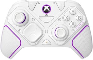 PDP - Victrix Pro BFG Wireless Controller for Xbox Series X|S, Xbox One, and Windows 10/11 PC - White - Front_Zoom