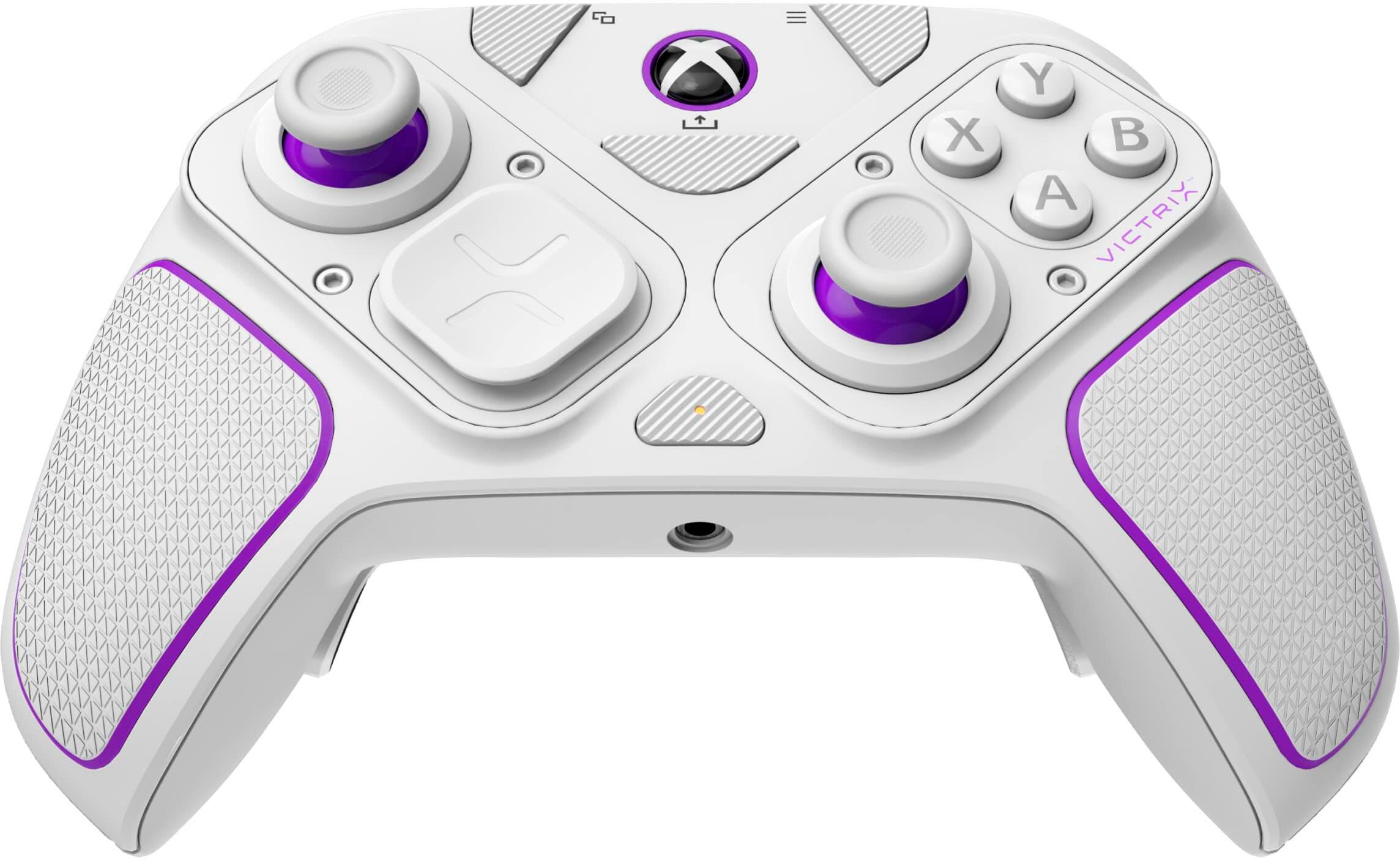 Alt View 15. PDP - Victrix Pro BFG Wireless Controller for Xbox Series X|S, Xbox One, and Windows 10/11 PC - White.