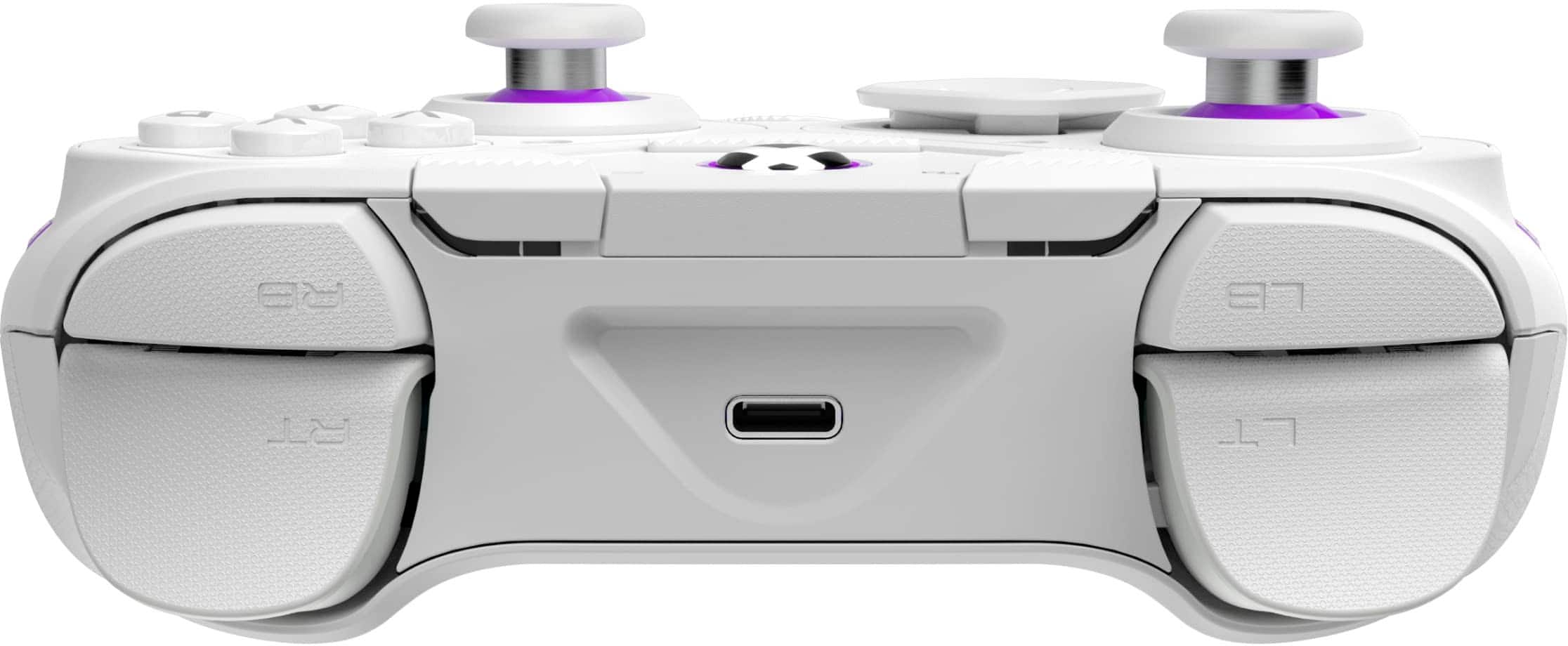 Alt View 19. PDP - Victrix Pro BFG Wireless Controller for Xbox Series X|S, Xbox One, and Windows 10/11 PC - White.