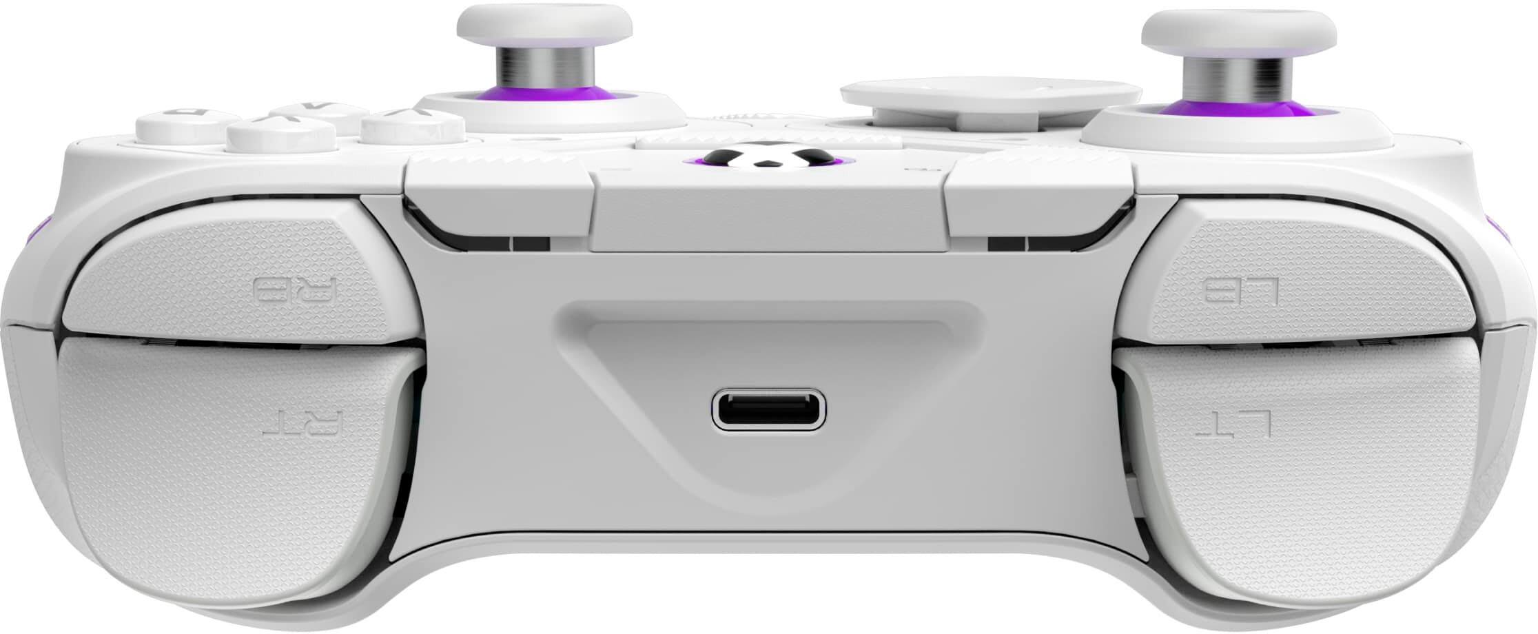 Alt View 19. PDP - Victrix Pro BFG Wireless Controller for Xbox Series X|S, Xbox One, and Windows 10/11 PC - White.