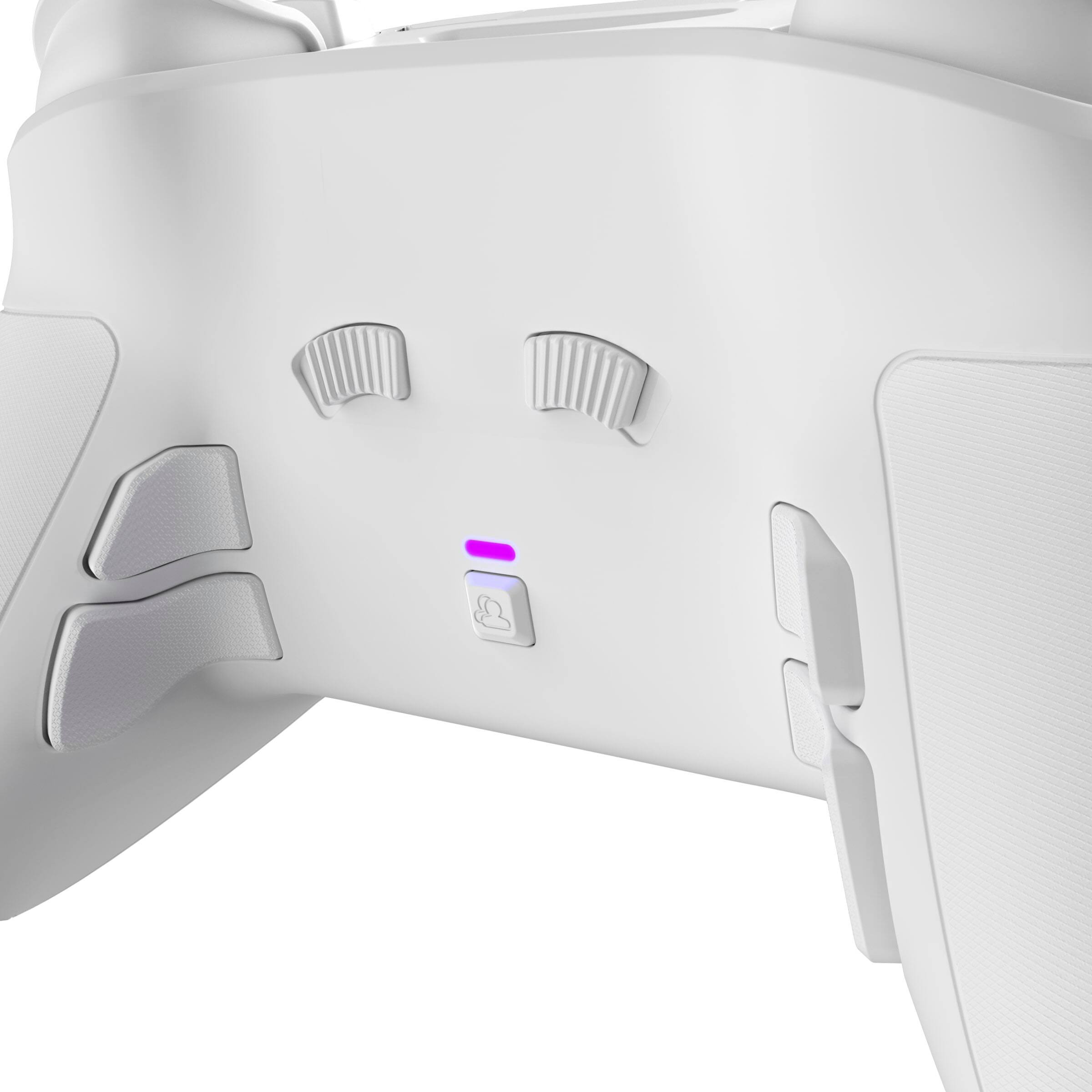 Alt View 23. PDP - Victrix Pro BFG Wireless Controller for Xbox Series X|S, Xbox One, and Windows 10/11 PC - White.