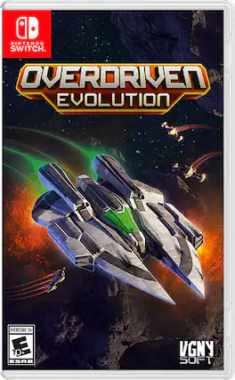 Front. Push Button Games - Overdriven Evolution. - E10+ (Everyone 10+)