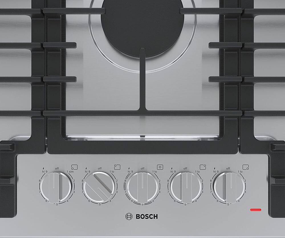 The text on the image reads:

"BOSCH"

This is the name of the company that manufactures the stove.