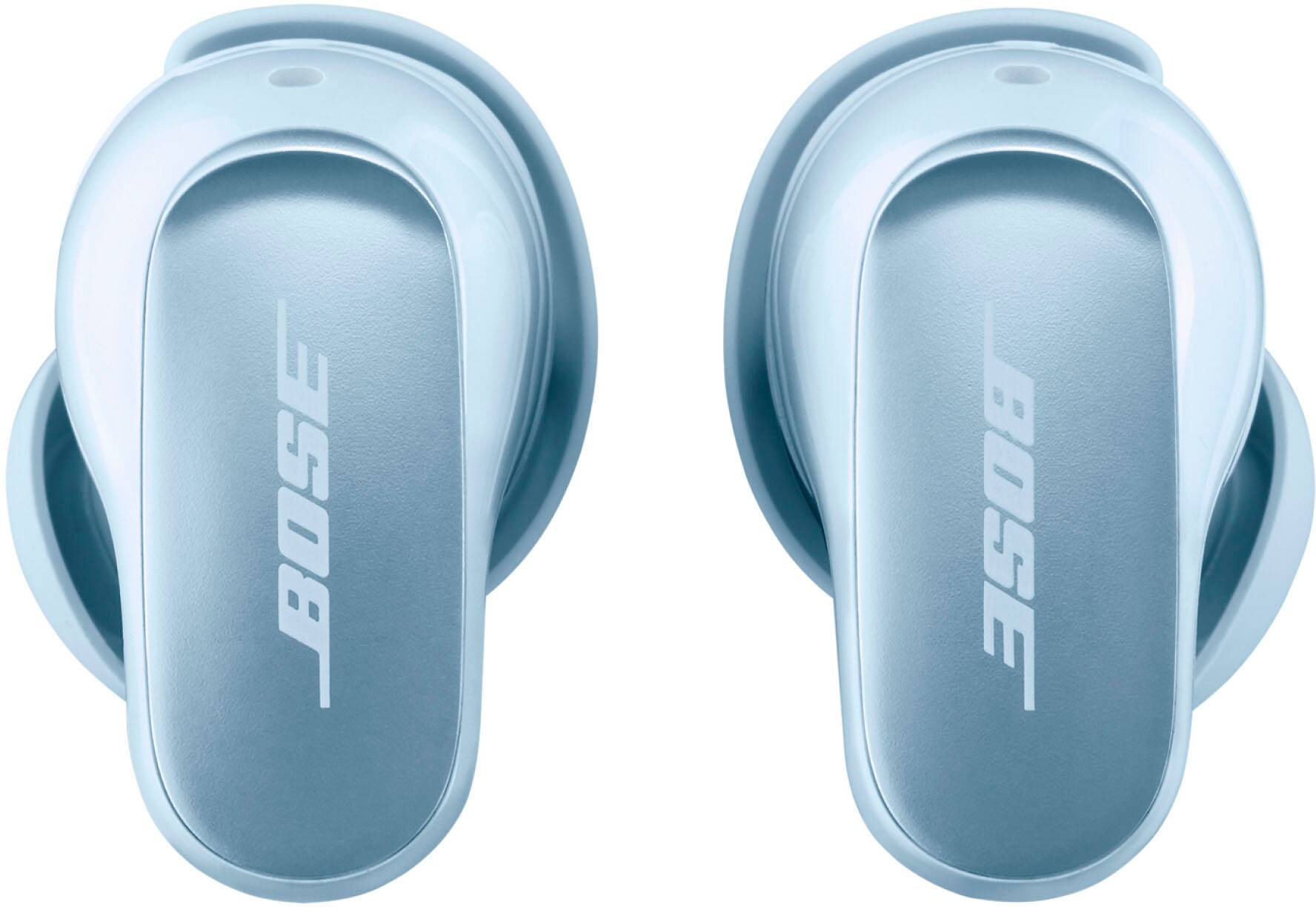 Alt View 13. Bose - QuietComfort Ultra True Wireless Noise Cancelling In-Ear Earbuds - Moonstone Blue.