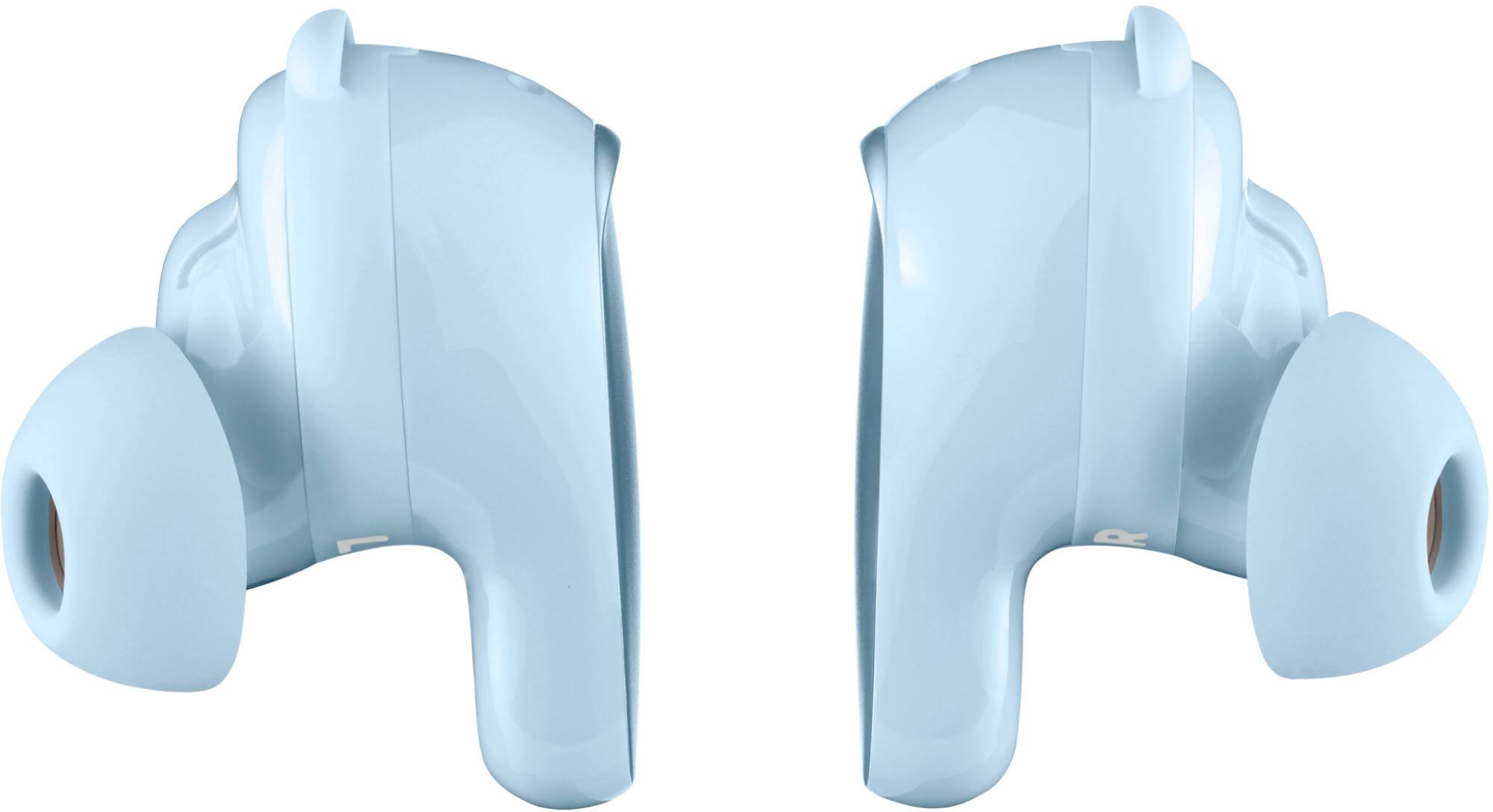 Alt View 15. Bose - QuietComfort Ultra True Wireless Noise Cancelling In-Ear Earbuds - Moonstone Blue.