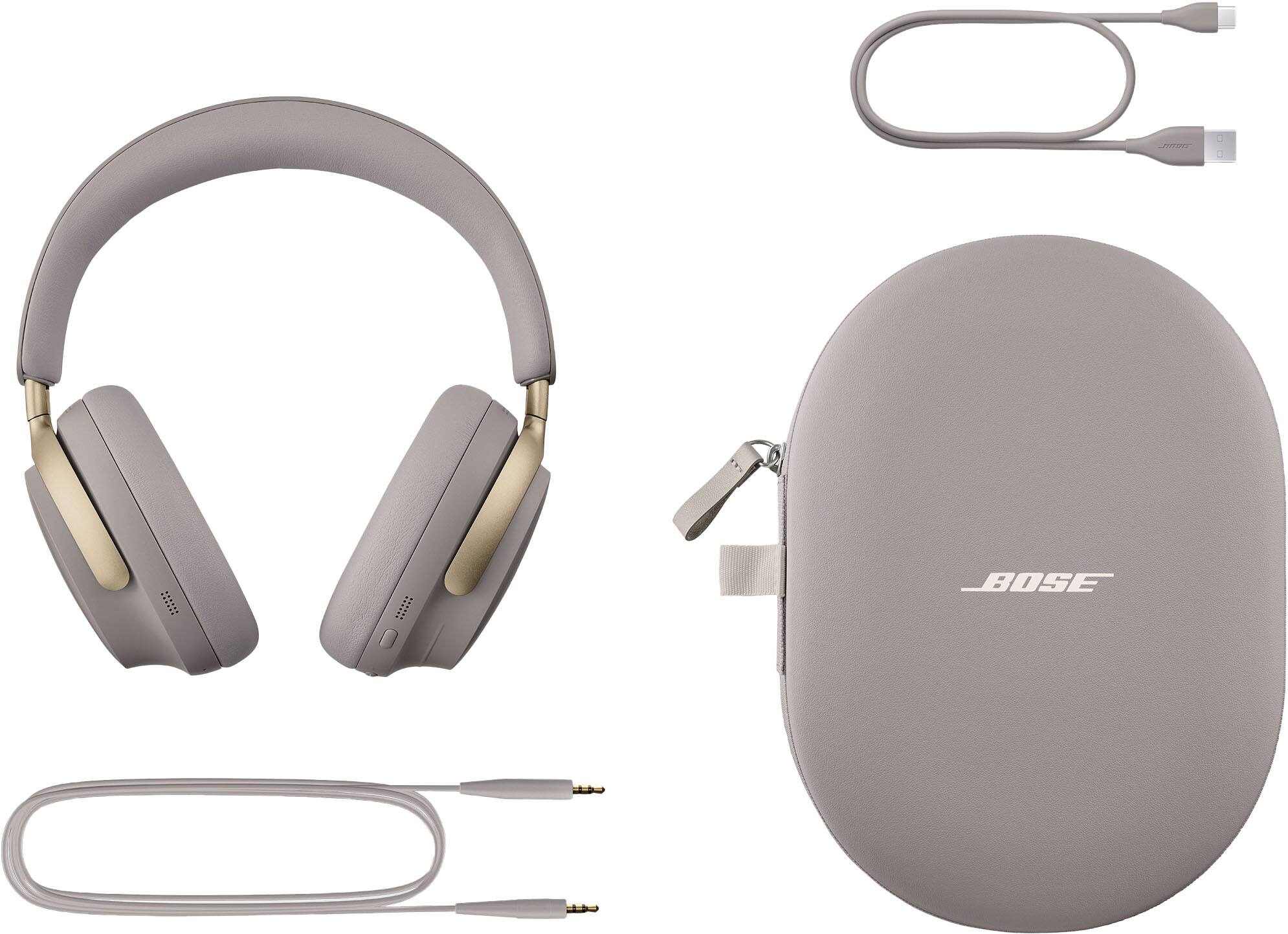 Bose Ultra Wireless Noise Cancelling Over the Ear Headphones Sandstone 8800660300