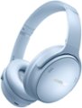 Alt View 12. Bose - QuietComfort Wireless Noise Cancelling Over-the-Ear Headphones - Moonstone Blue.