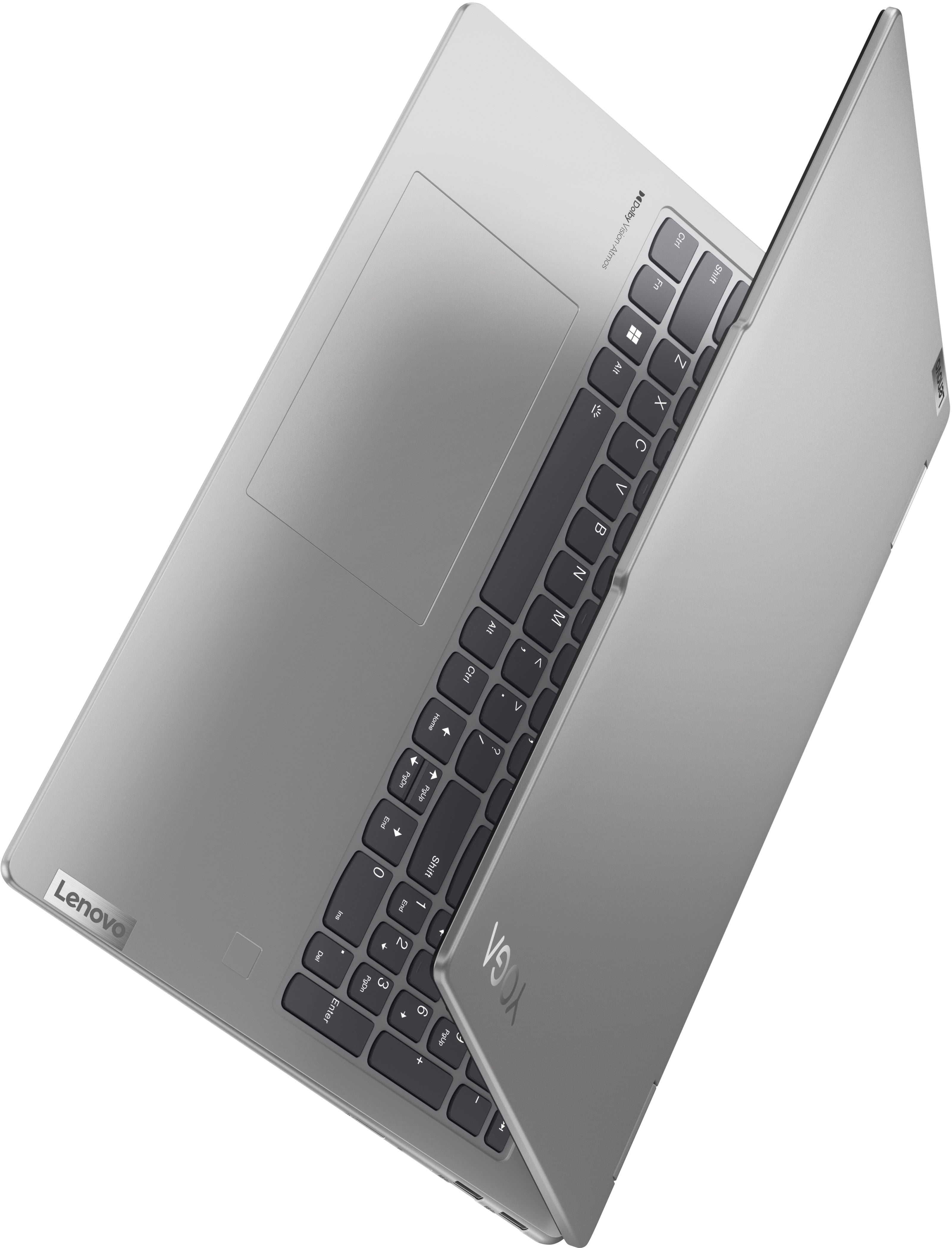 Alt View 15. Lenovo - Yoga 7 2-in-1 16" 2K Touchscreen Laptop - AMD Ryzen 7 8840HS with 16GB Memory - 1TB SSD - Artic Grey.