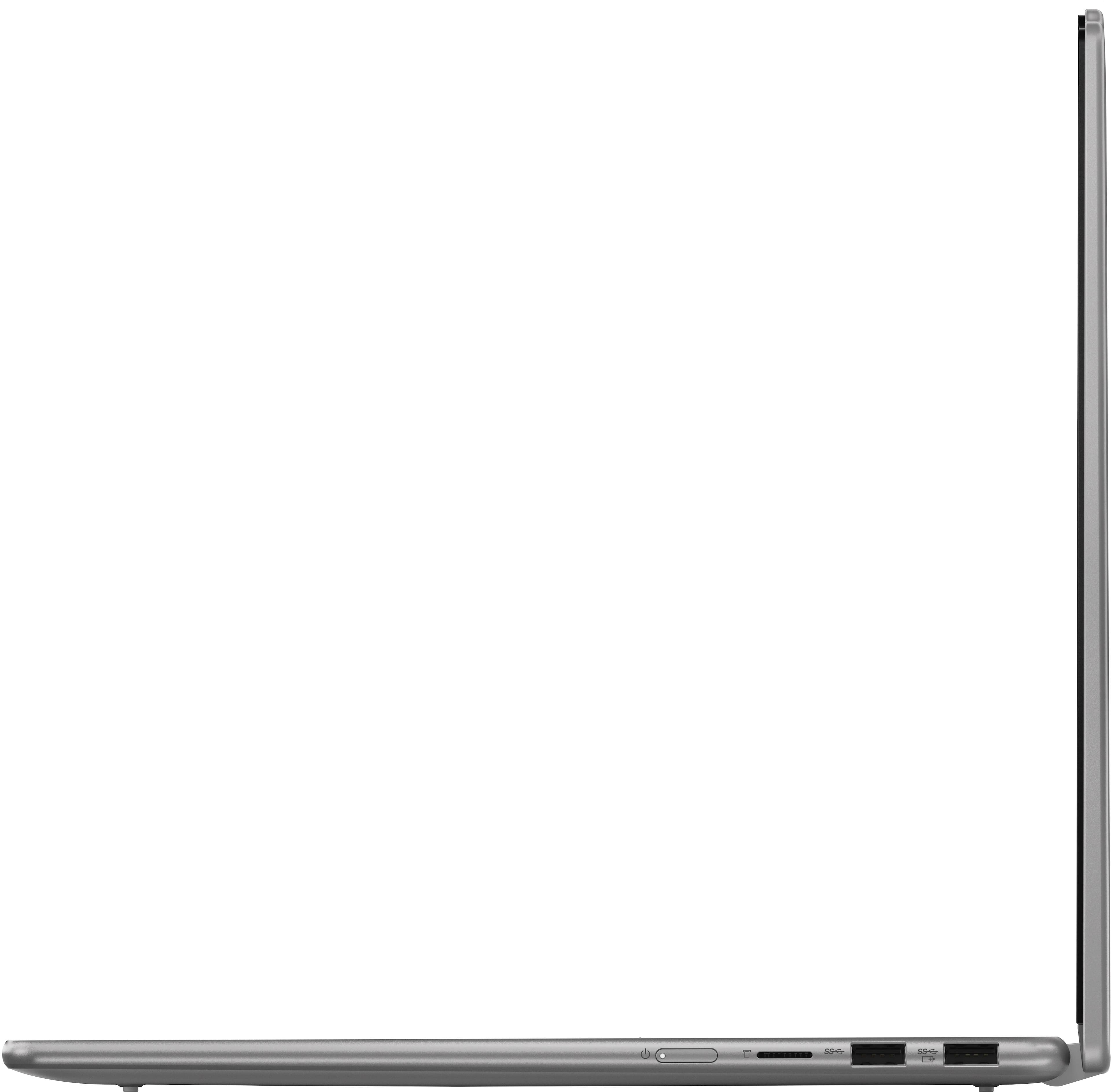 Alt View 19. Lenovo - Yoga 7 2-in-1 16" 2K Touchscreen Laptop - AMD Ryzen 7 8840HS with 16GB Memory - 1TB SSD - Artic Grey.