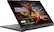 Angle. Lenovo - Yoga 7i 2-in-1 16" 2K Touchscreen Laptop - Intel Core Ultra 5 125U with 16GB Memory - 512GB SSD - Storm Grey.