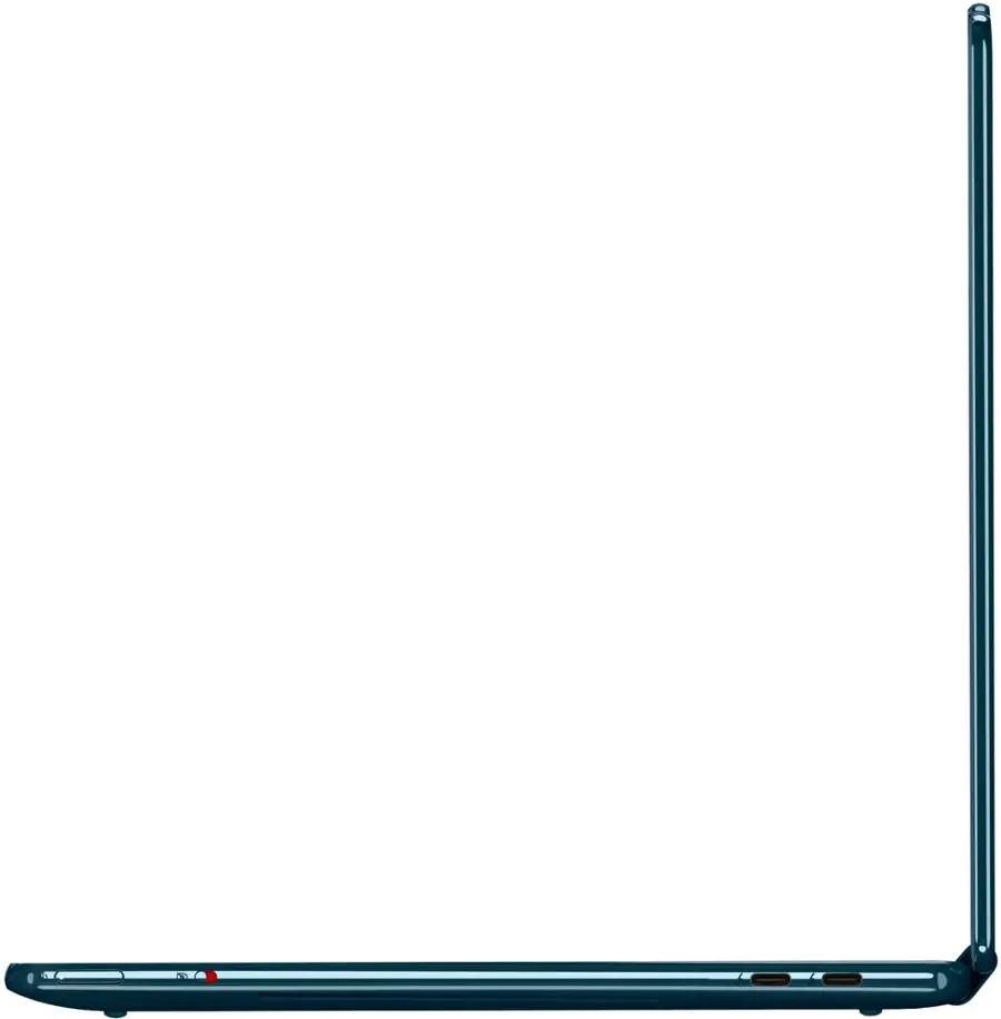 Alt View 14. Lenovo - Yoga Book 9i 2-in-1 13.3" 2.8K Dual Screen OLED Touchscreen Laptop - Intel Core Ultra 7 155U with 16GB Memory - 1TB SSD - Tidal Teal.