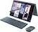 Left. Lenovo - Yoga Book 9i 2-in-1 13.3" 2.8K Dual Screen OLED Touchscreen Laptop - Intel Core Ultra 7 155U with 16GB Memory - 1TB SSD - Tidal Teal.