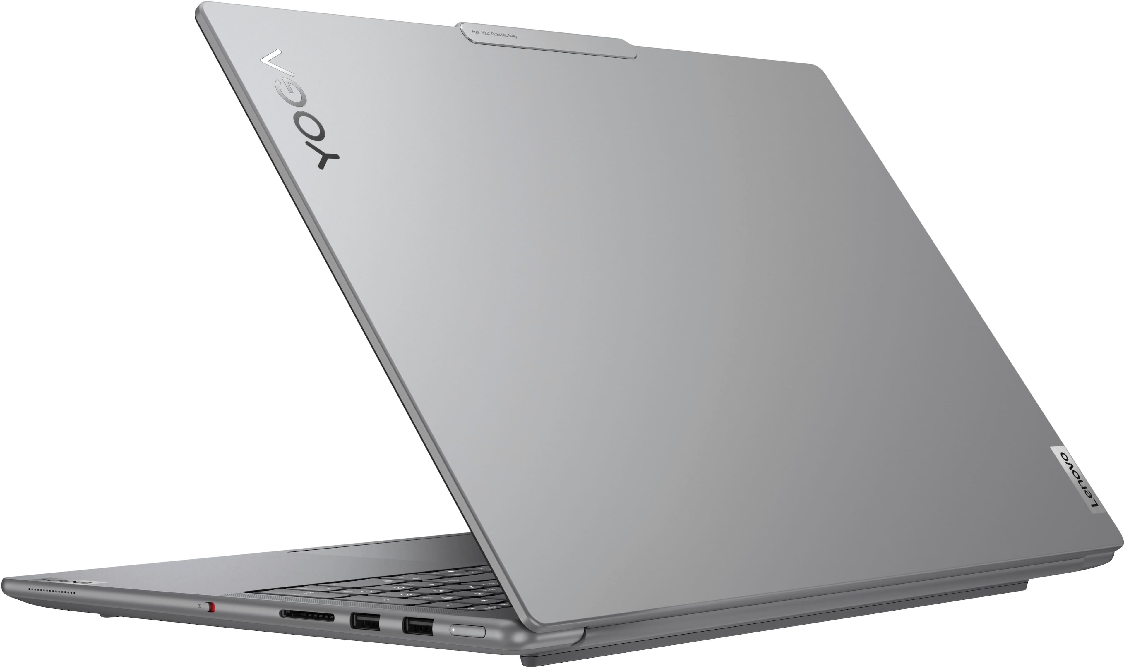 Alt View 1. Lenovo - Yoga Pro 9i 16" 3.2K Touchscreen Laptop - Intel Core Ultra 9 185H with 32GB Memory - NVIDIA GeForce RTX 4050 - 1TB SSD - Luna Grey.