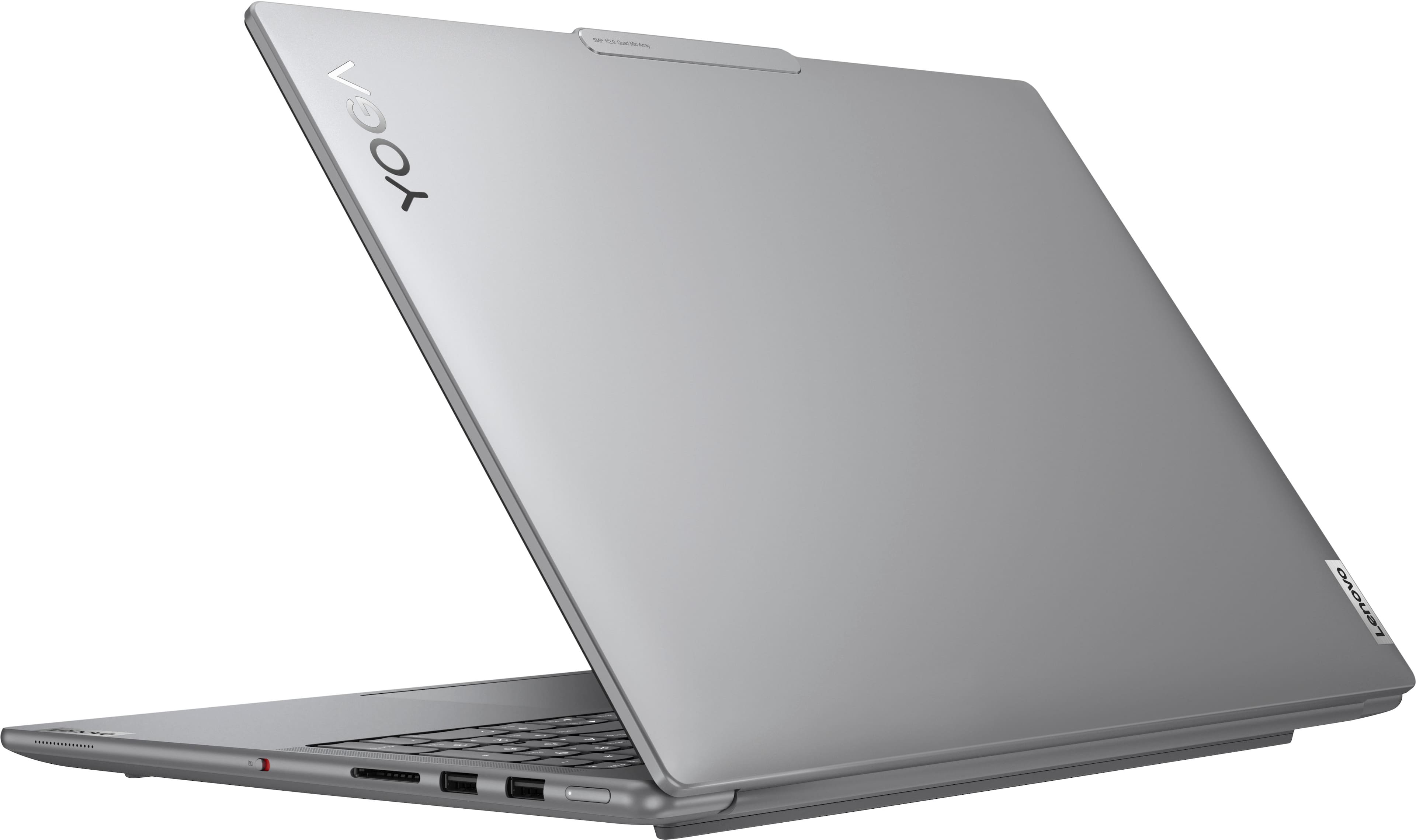 Alt View 1. Lenovo - Yoga Pro 9i 16" 3.2K Mini LED Touchscreen Laptop - Intel Core Ultra 9 - 32GB Memory - NVIDIA GeForce RTX 4060 - 1TB SSD - Luna Grey.