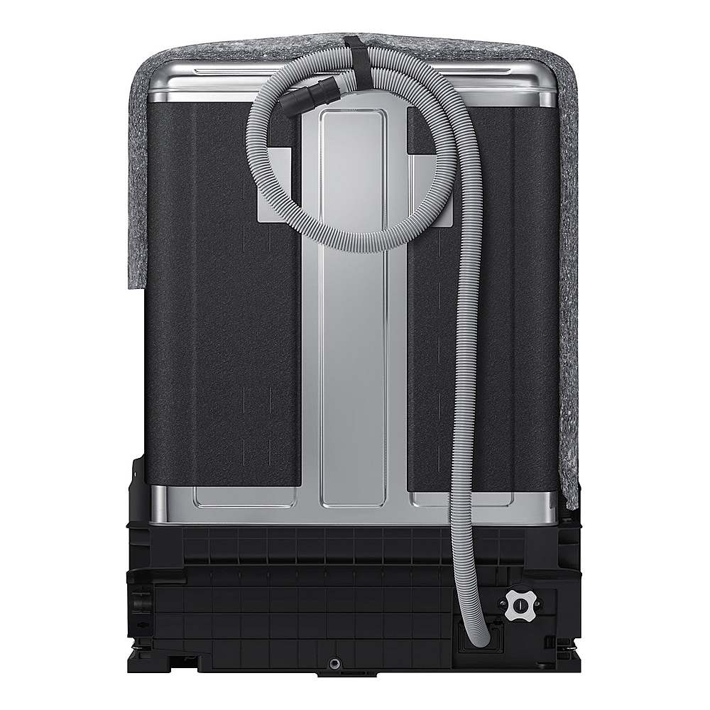 Alt View 20. Samsung - Open Box AutoRelease Smart Built-In Dishwasher with StormWash, 46 dBA - Fingerprint Resistant Matte Black Steel.