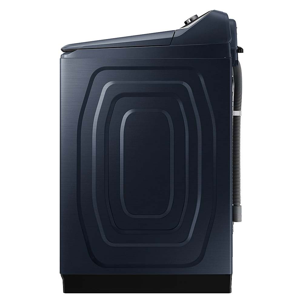 Alt View 15. Samsung - Open Box 5.4 Cu. Ft. High-Efficiency Smart Top Load Washer with Pet Care Solution - Brushed Navy.